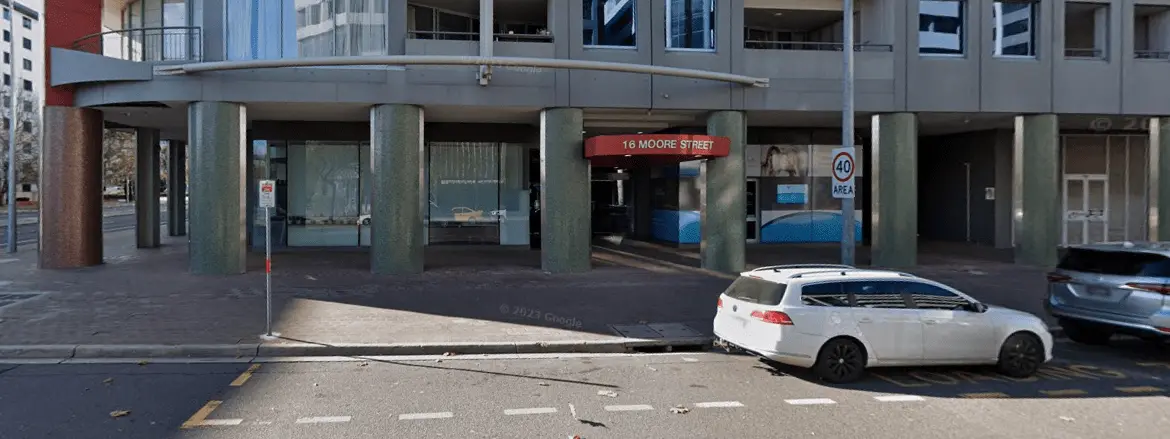 Canberra City Centre Musalla - Moore Street